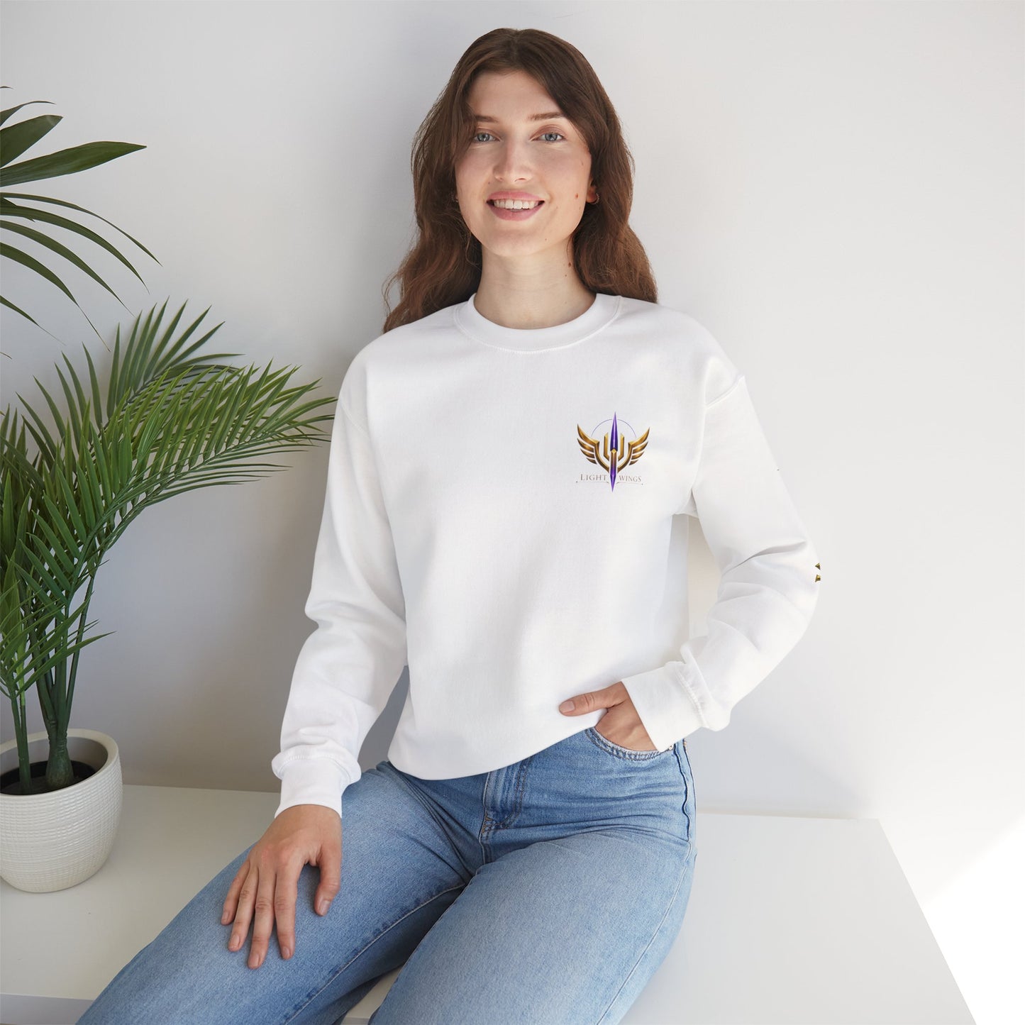 DutyBound Light Wings Crewneck Sweatshirt | 5th Anniversary Fantasy Collection