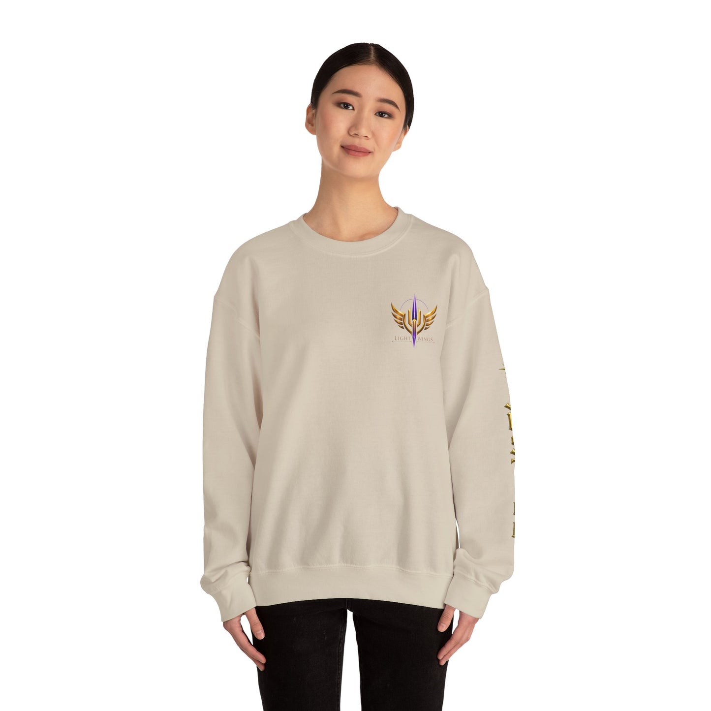 DutyBound Light Wings Crewneck Sweatshirt | 5th Anniversary Fantasy Collection