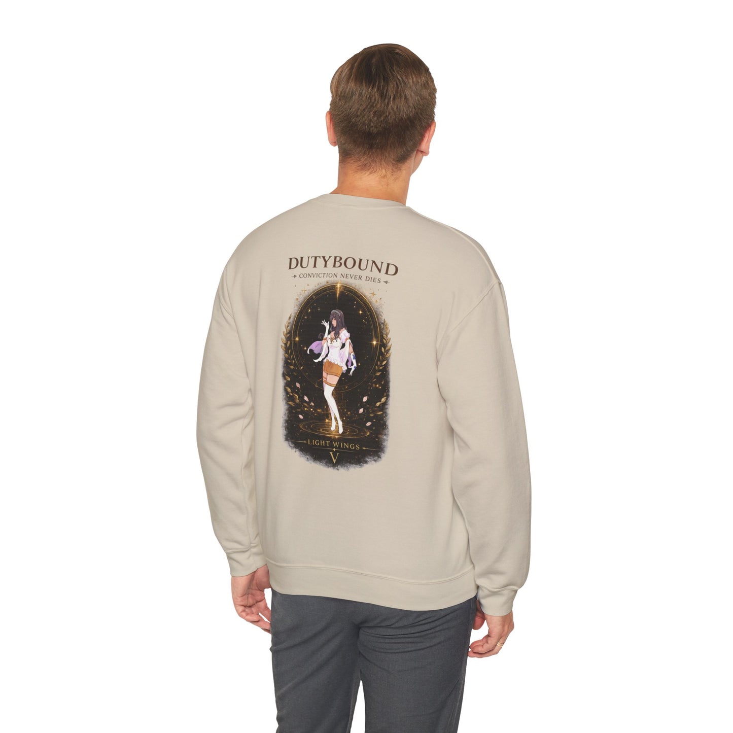 DutyBound Light Wings Crewneck Sweatshirt | 5th Anniversary Fantasy Collection