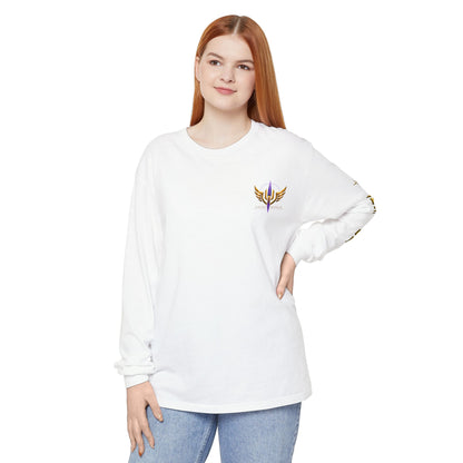 DutyBound Light Wings 5th Anniversary Long Sleeve T-Shirt | “Conviction Never Dies” Anime Graphic Tee