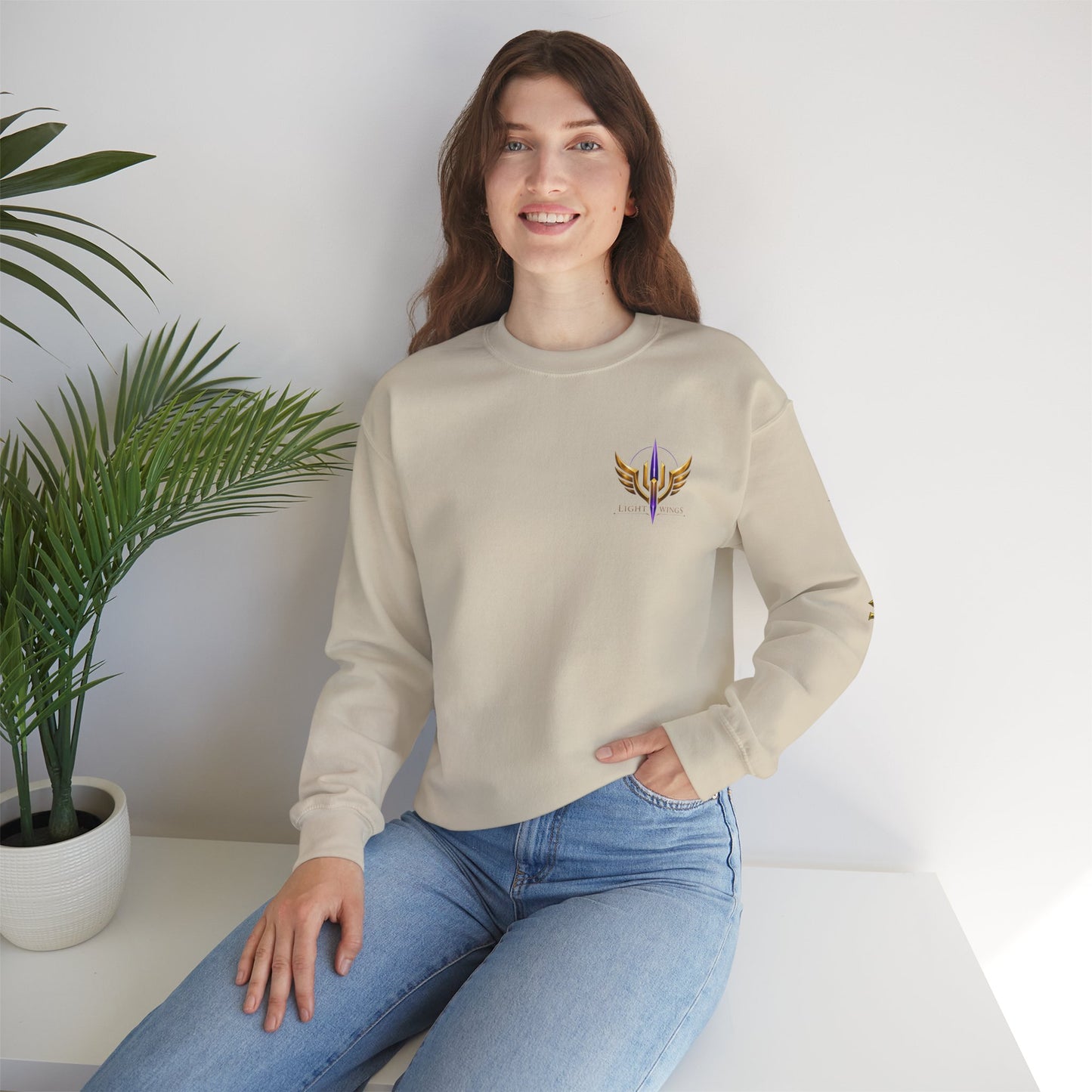 DutyBound Light Wings Crewneck Sweatshirt | 5th Anniversary Fantasy Collection