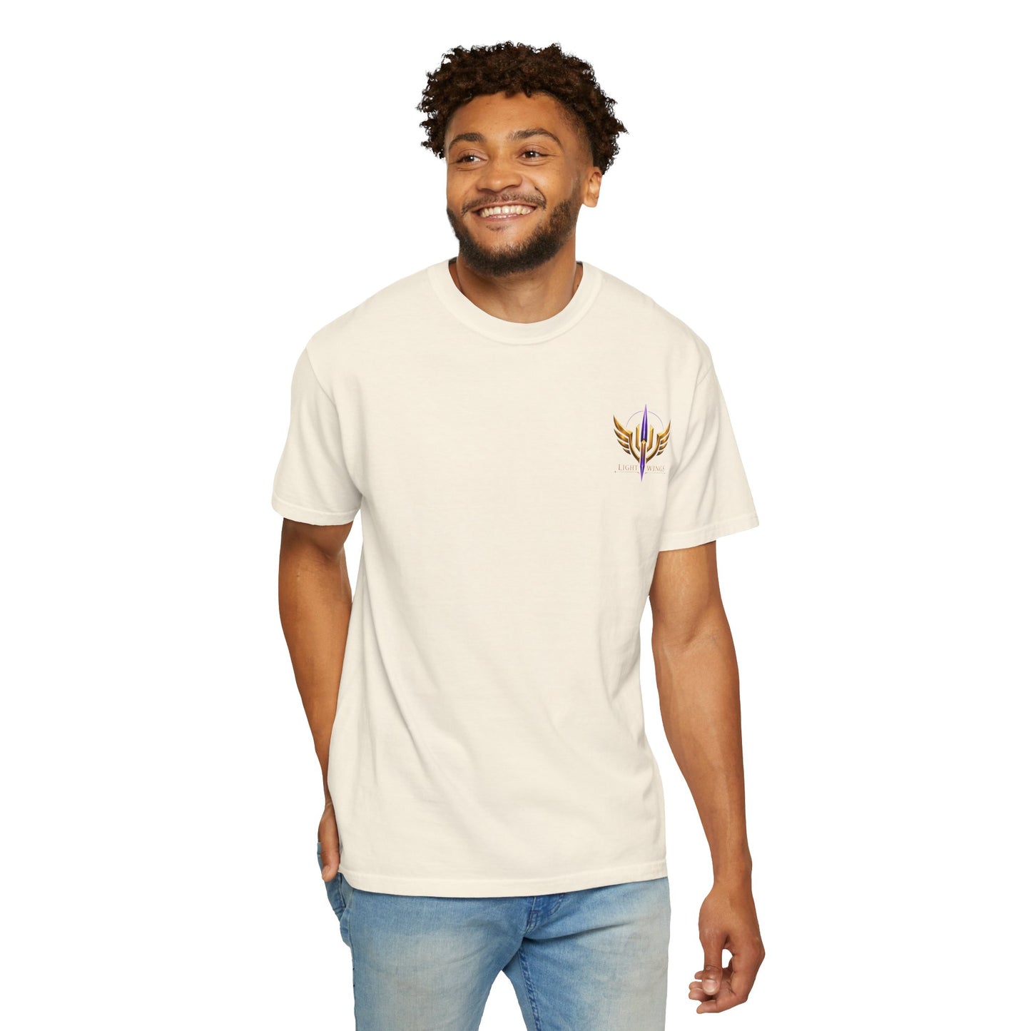 DutyBound Light Wings 5th Anniversary T-Shirt | “Conviction Never Dies” Anime Graphic Tee