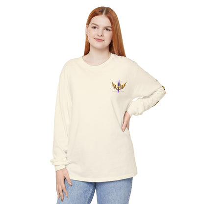 DutyBound Light Wings 5th Anniversary Long Sleeve T-Shirt | “Conviction Never Dies” Anime Graphic Tee