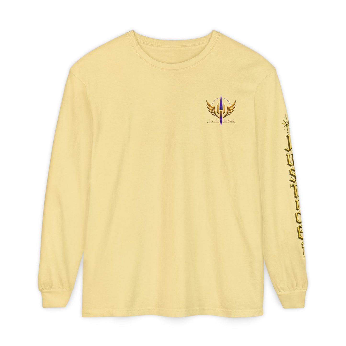 DutyBound Light Wings 5th Anniversary Long Sleeve T-Shirt | “Conviction Never Dies” Anime Graphic Tee