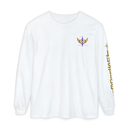DutyBound Light Wings 5th Anniversary Long Sleeve T-Shirt | “Conviction Never Dies” Anime Graphic Tee