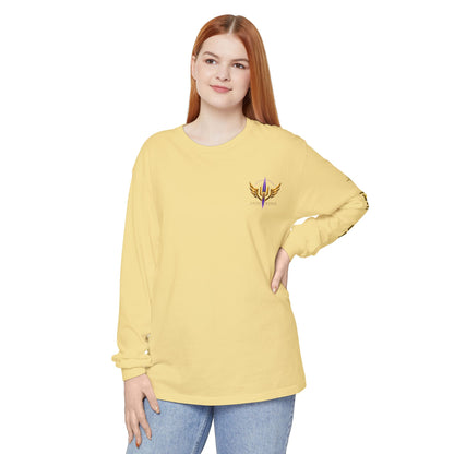 DutyBound Light Wings 5th Anniversary Long Sleeve T-Shirt | “Conviction Never Dies” Anime Graphic Tee